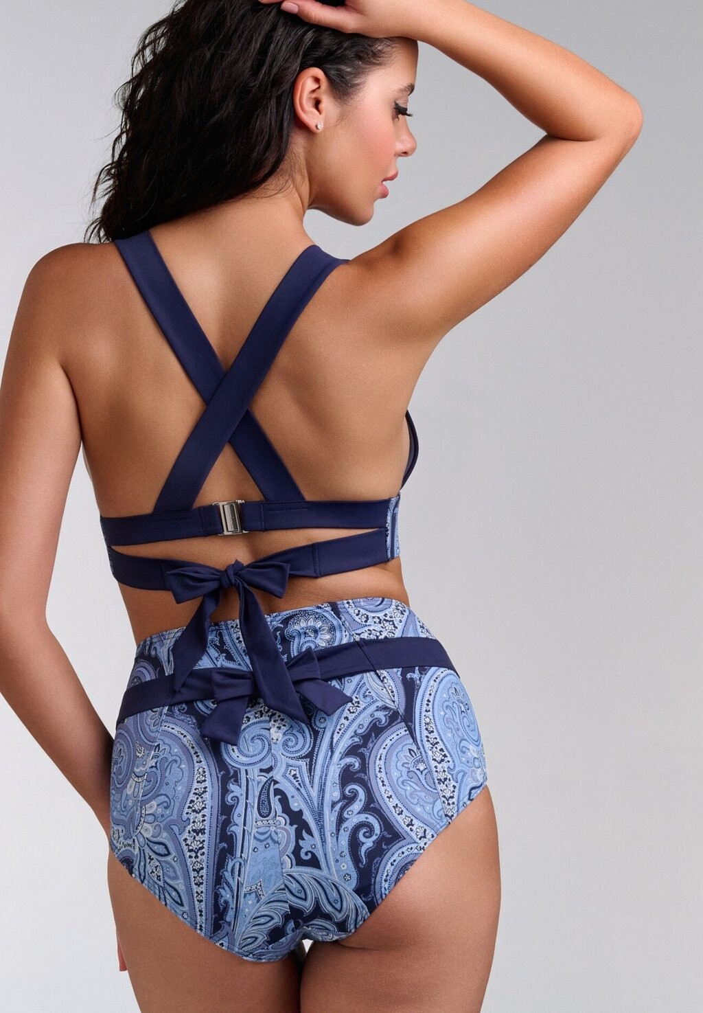 

Плавки бикини CACHE COEUR HIGHWAIST Marlies Dekkers, синий