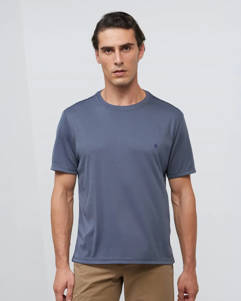 

Мужская мягкая футболка с коротким рукавом Sepiia, темно-синий