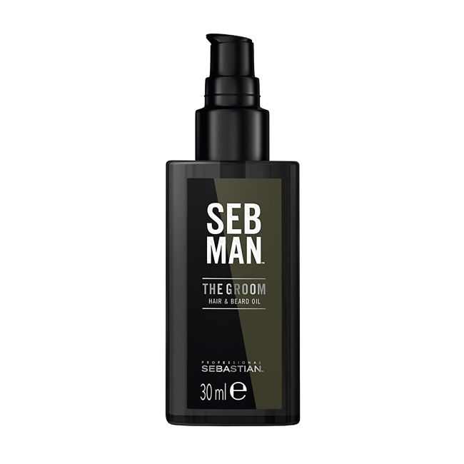 

Sebastian professional seb man the groom масло для волос и бороды Sebman, 30 мл