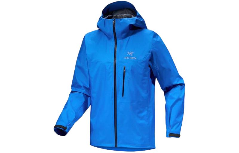

Куртка Alpha Series Lightweight Arcteryx, светло-cyan синий/черный sapphire/светло-vitality/черный sapphire