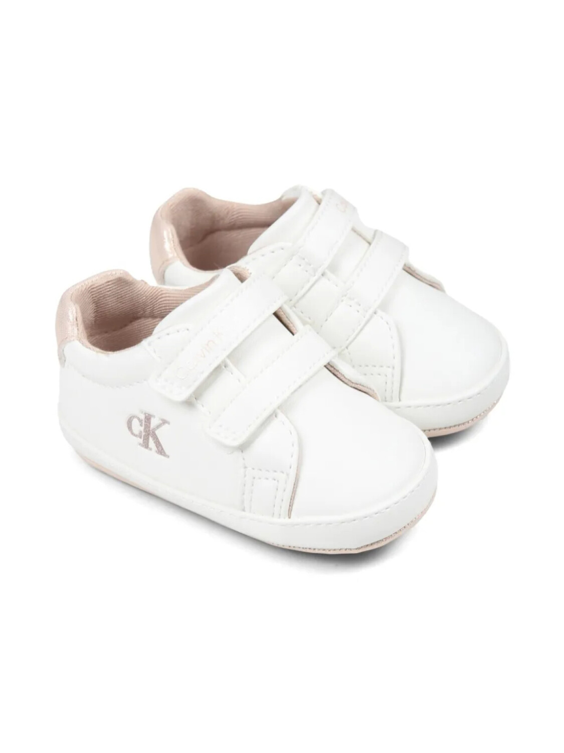 

Кроссовки с логотипом Calvin Klein Kids, белый
