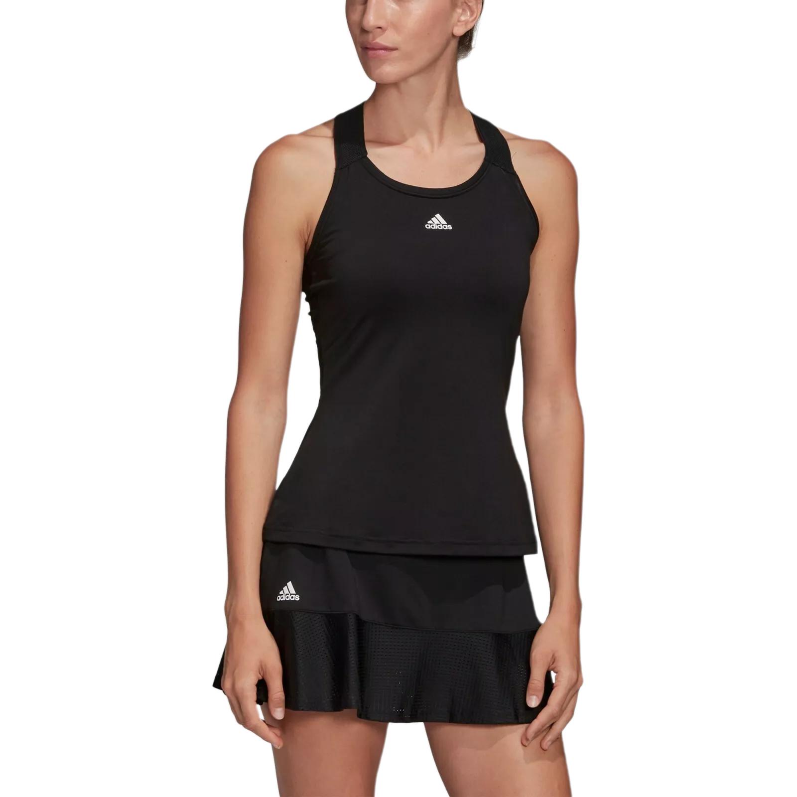 

Спортивный топ женский черный Adidas