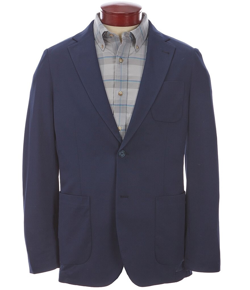 

Эластичный блейзер Southern Tide Charleston, синий