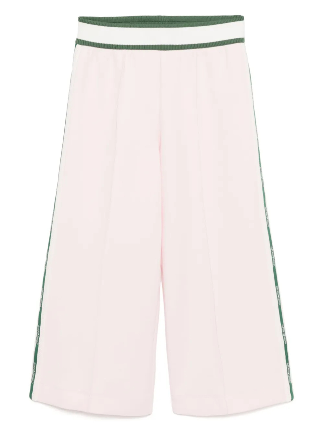 

Emporio Armani Kids брюки с логотипом, розовый