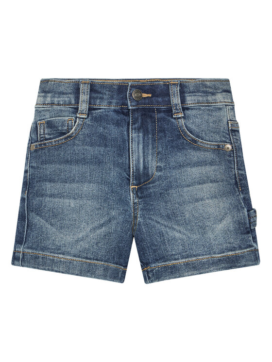 

Джинсовые шорты прямого кроя 4PORG902I United Colors Of Benetton, синий