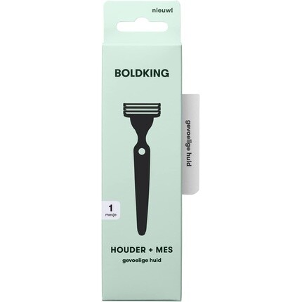 

Бритва для мужчин — гибкое трехслойное лезвие для чувствительной кожи Boldking
