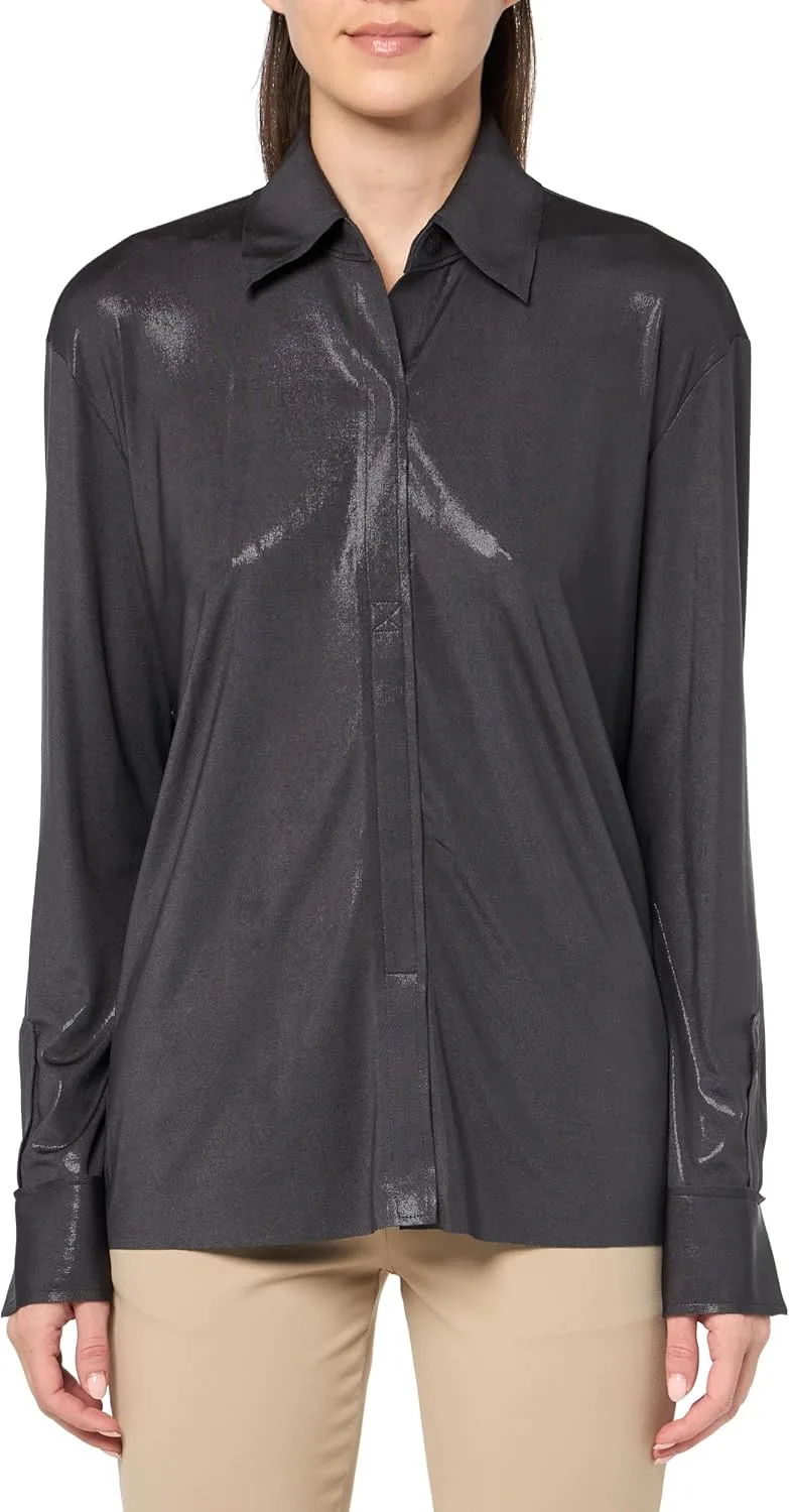 

Norma Kamali Женская Рубашка NK с Воротником