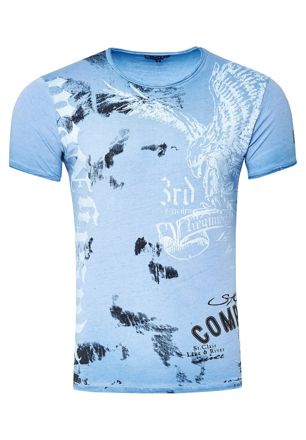 

Футболка с принтом MIT ADLER-PRINT Rusty Neal, цвет blau