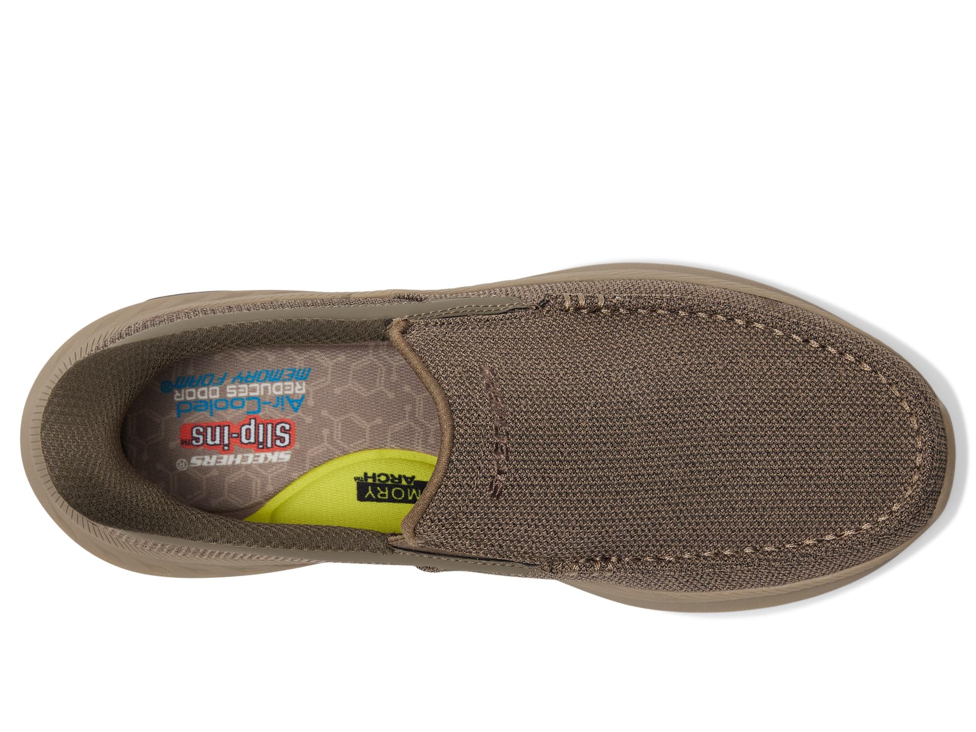 Кроссовки SKECHERS Pollard - Wilfred, серо-коричневый — фото 2
