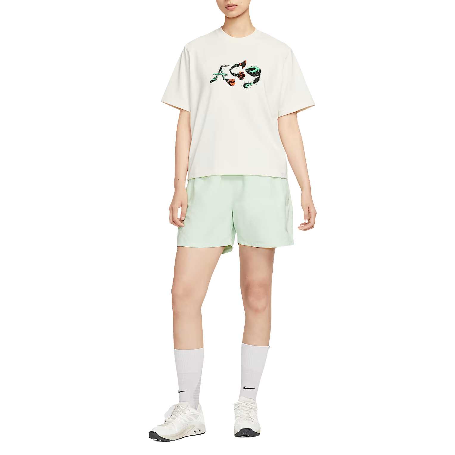 Футболка Acg Acg Women's Graphic Nike, светлая слоновая кость — фото 3