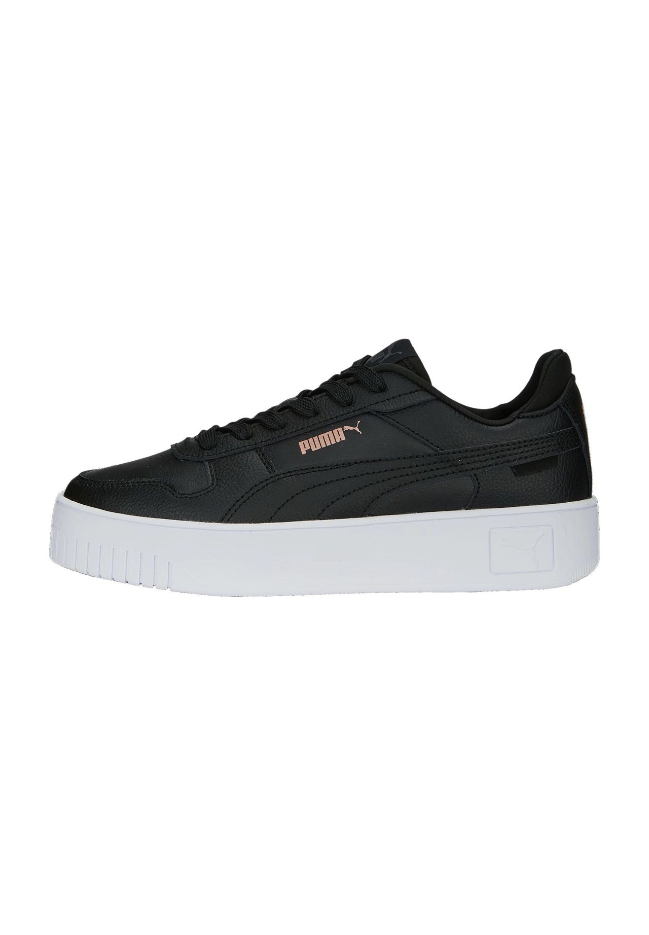 

Кроссовки кожаные, стелька SoftFoam+, женские PUMA, цвет Puma Black Puma