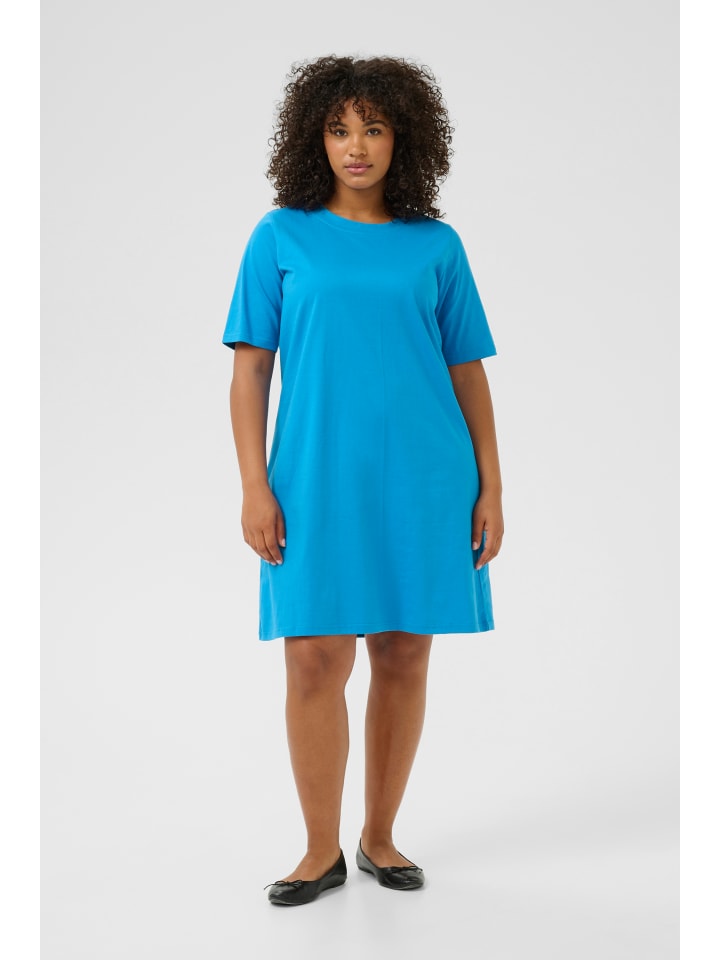 

Платье KCjuly свободного кроя цвета французский синий KAFFE curve