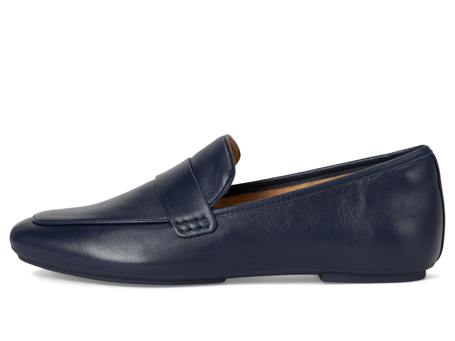 Лоферы FitFlop Delicato Soft Leather Loafers, цвет Midnight Navy — фото 4