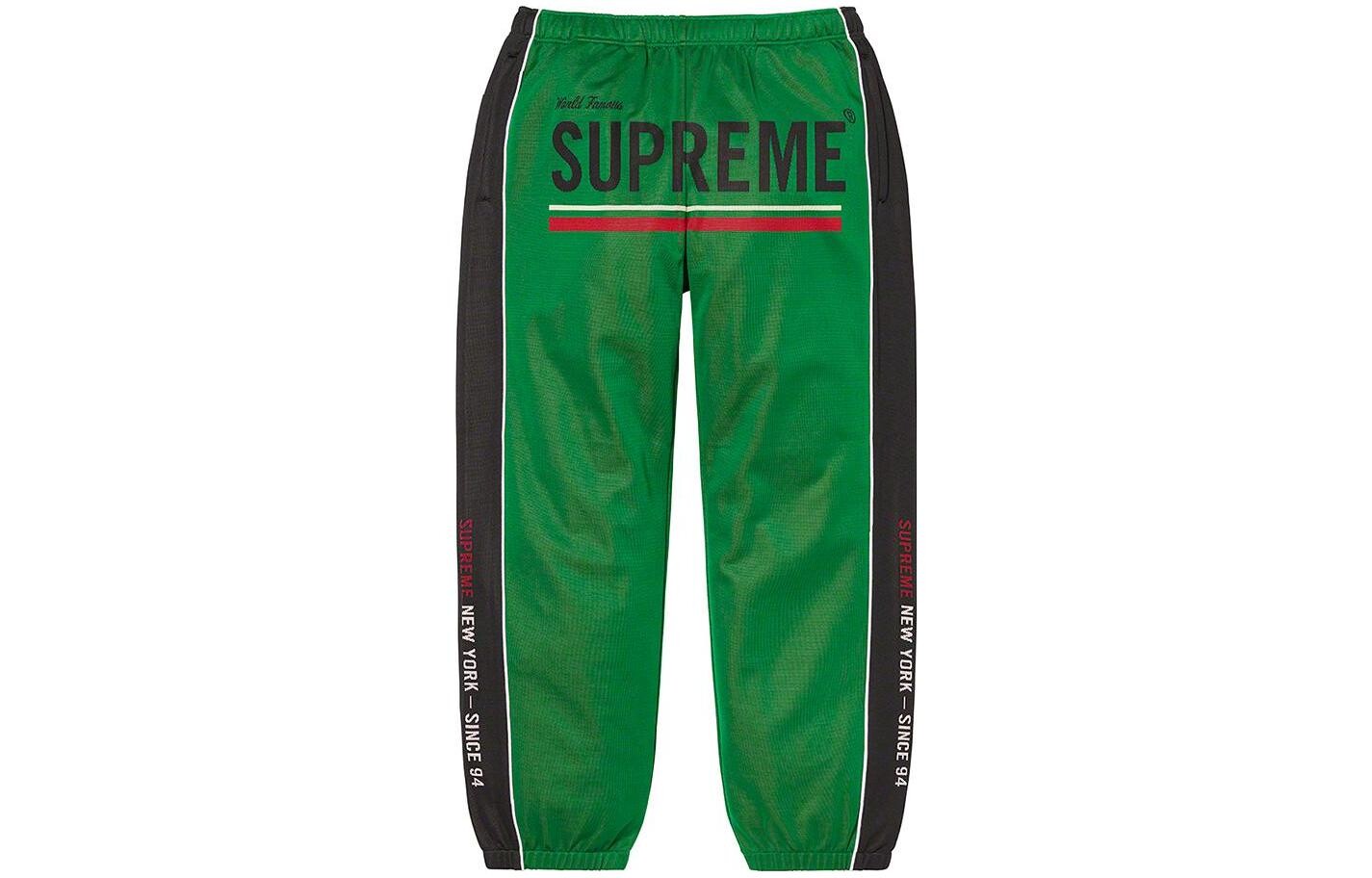 

Fw22 Week13 Series Трикотажные спортивные штаны унисекс Supreme, зеленый