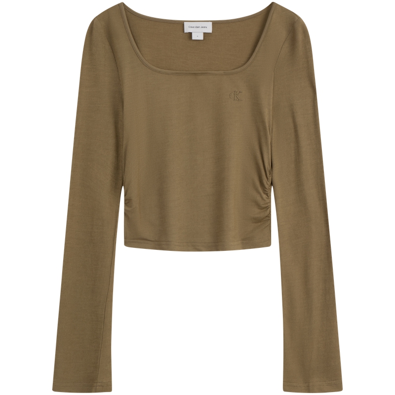 

Футболка SS25 женская Calvin Klein, желтый