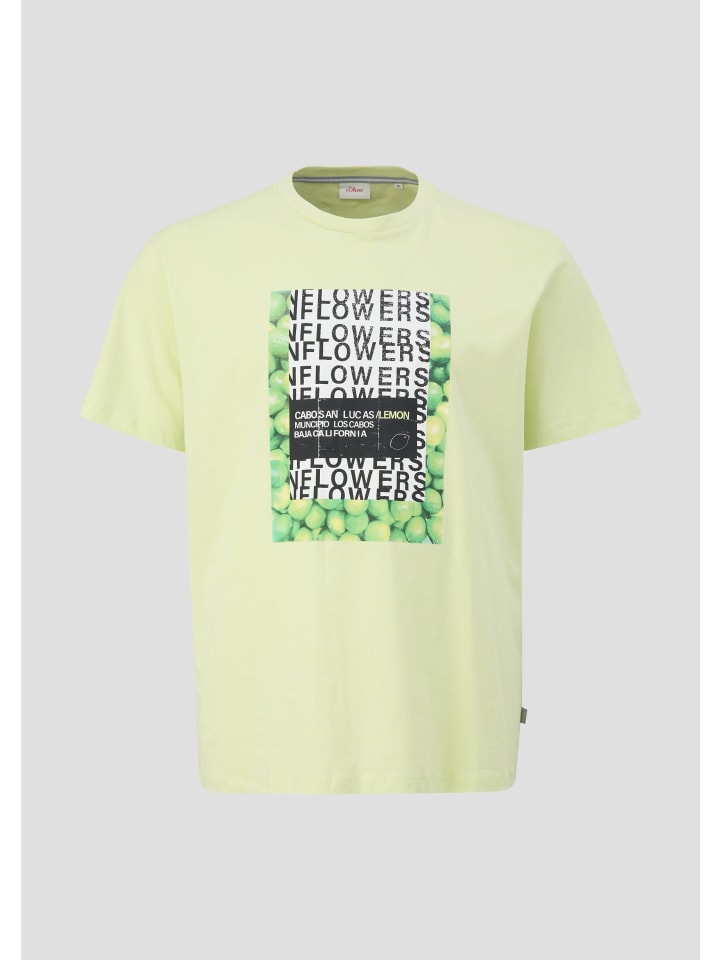 

Футболка цвета 70D1_лаймово-зеленый s.Oliver