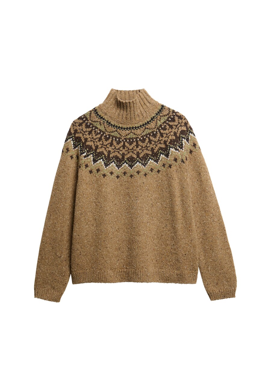 

Свитер Superdry, Light brown/Dark brown