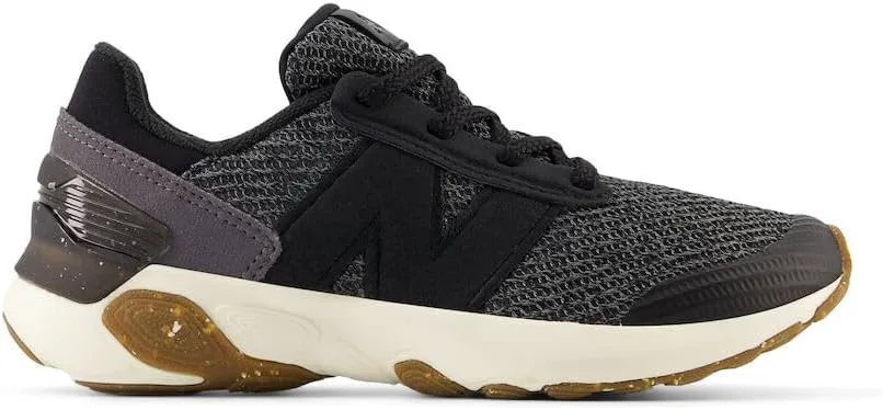 Кроссовки для бега New Balance Kids' 1440 V1 на шнуровке, черный — фото 2