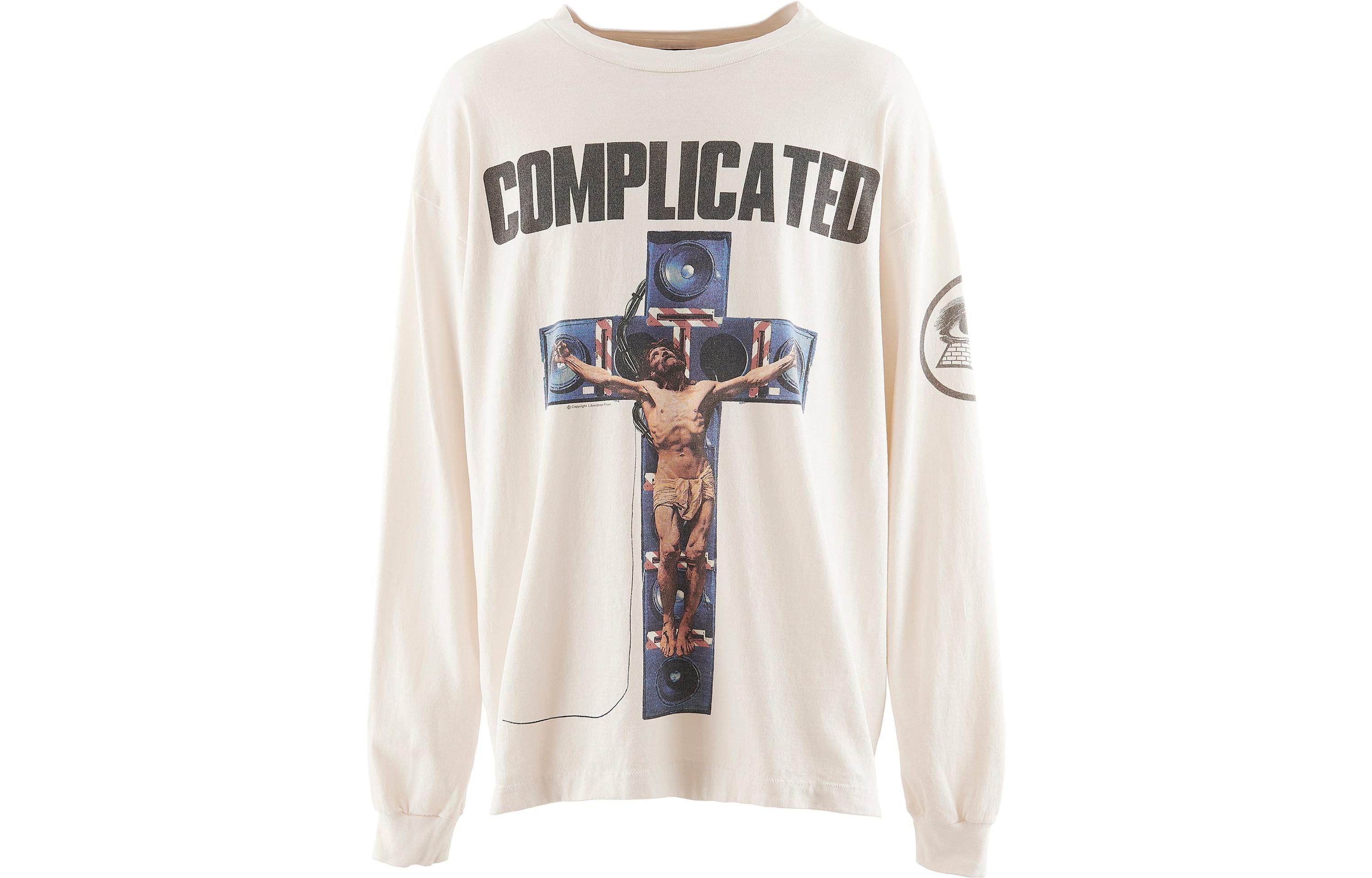 

Футболка унисекс белая SAINT Mxxxxxx