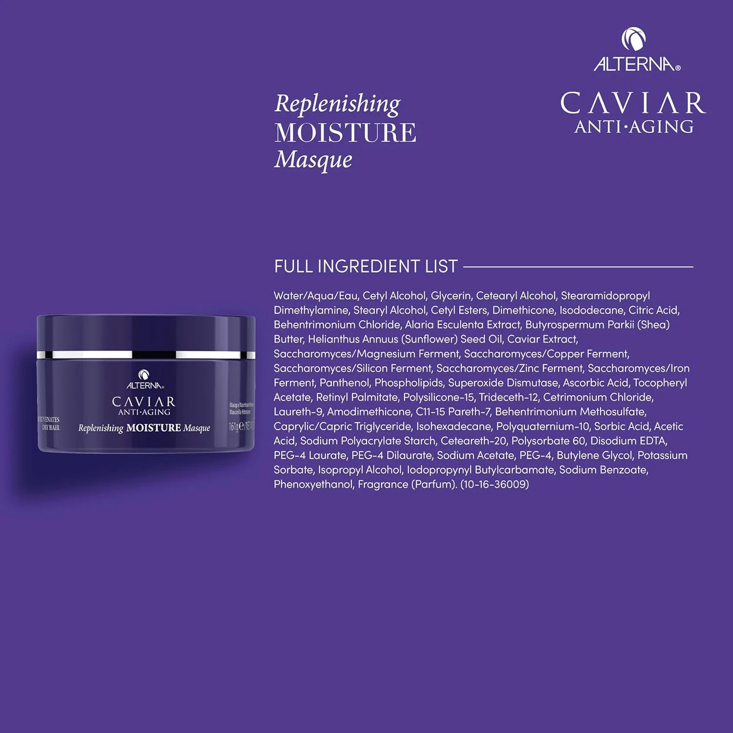 Маска для волос Alterna Caviar Replenishing Treatment Masque, 161 г Alterna — фото 4