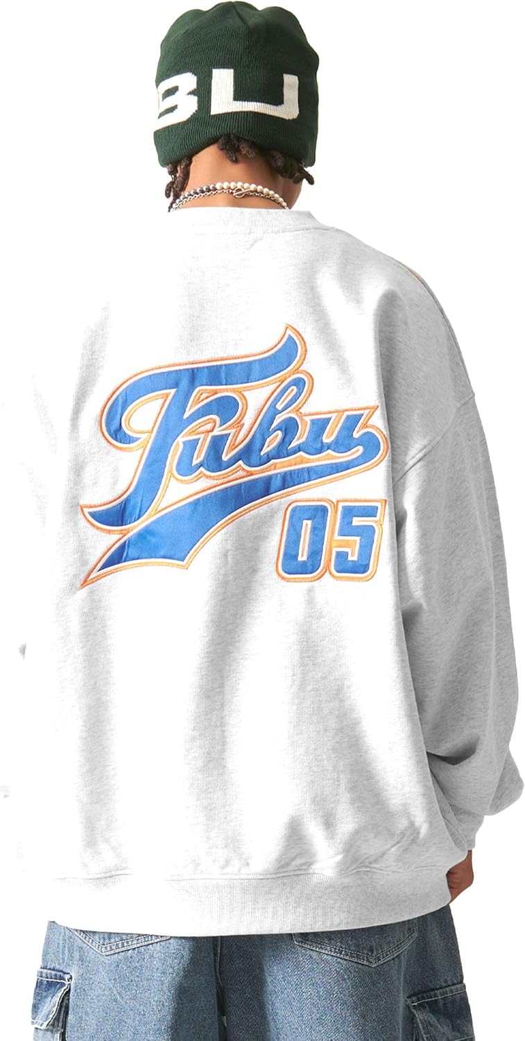 

Толстовка FUBU, на флисовой подкладке, с длинным рукавом, с логотипом бренда, свободного кроя, в американском стиле, выберите свой дизайн, fubu-24fw-tops, унисекс, для взрослых, серый