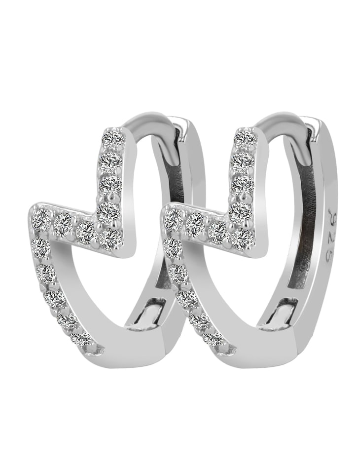 

Adeliás Женские серьги - серьги-кольца на шарнирах из серебра 925 пробы