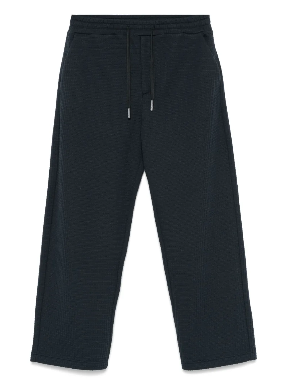 

Фактурные брюки EMPORIO ARMANI, синий
