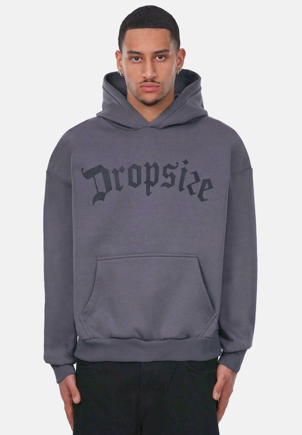 

Толстовка DROPSIZE HEAVY LOGO DESIGN, серый