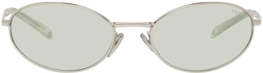 

Солнцезащитные очки с логотипом Prada Eyewear, Silver