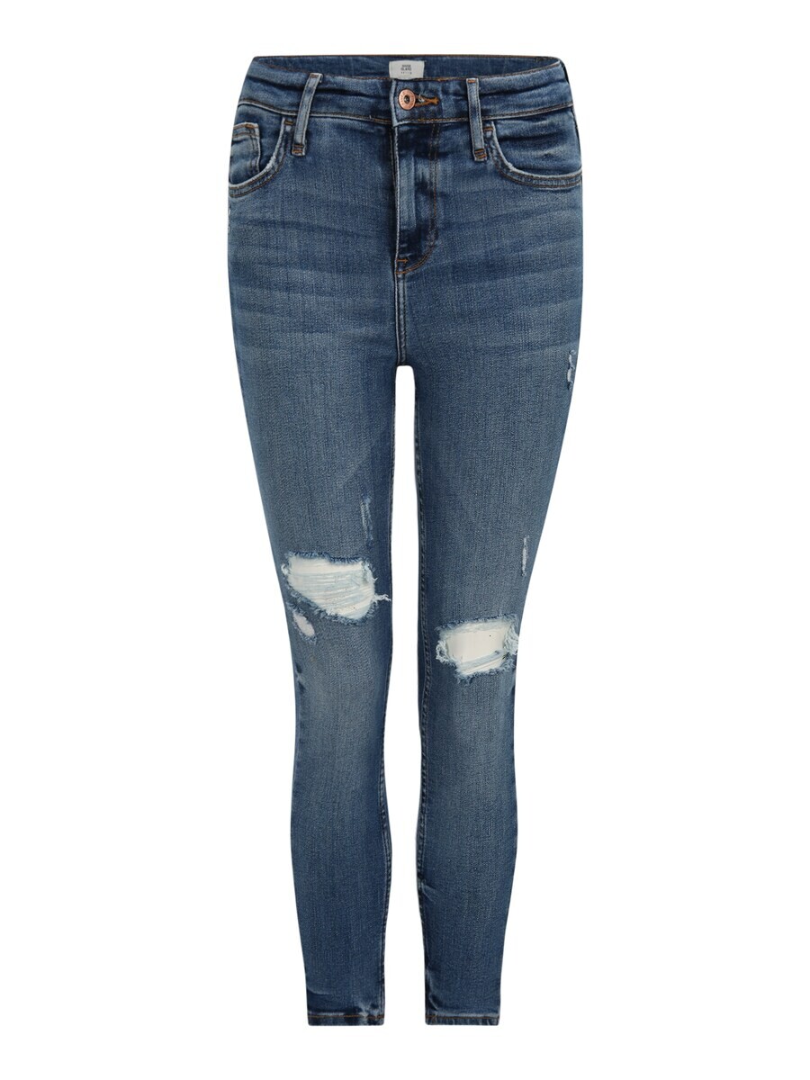 

Джинсы скинни River Island Petite Skinny Jeans, синий деним