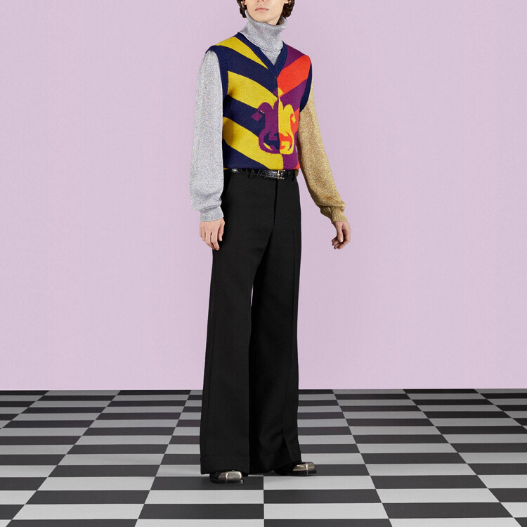 

Свитер мужской многоцветный Gucci, цвет Multicolor