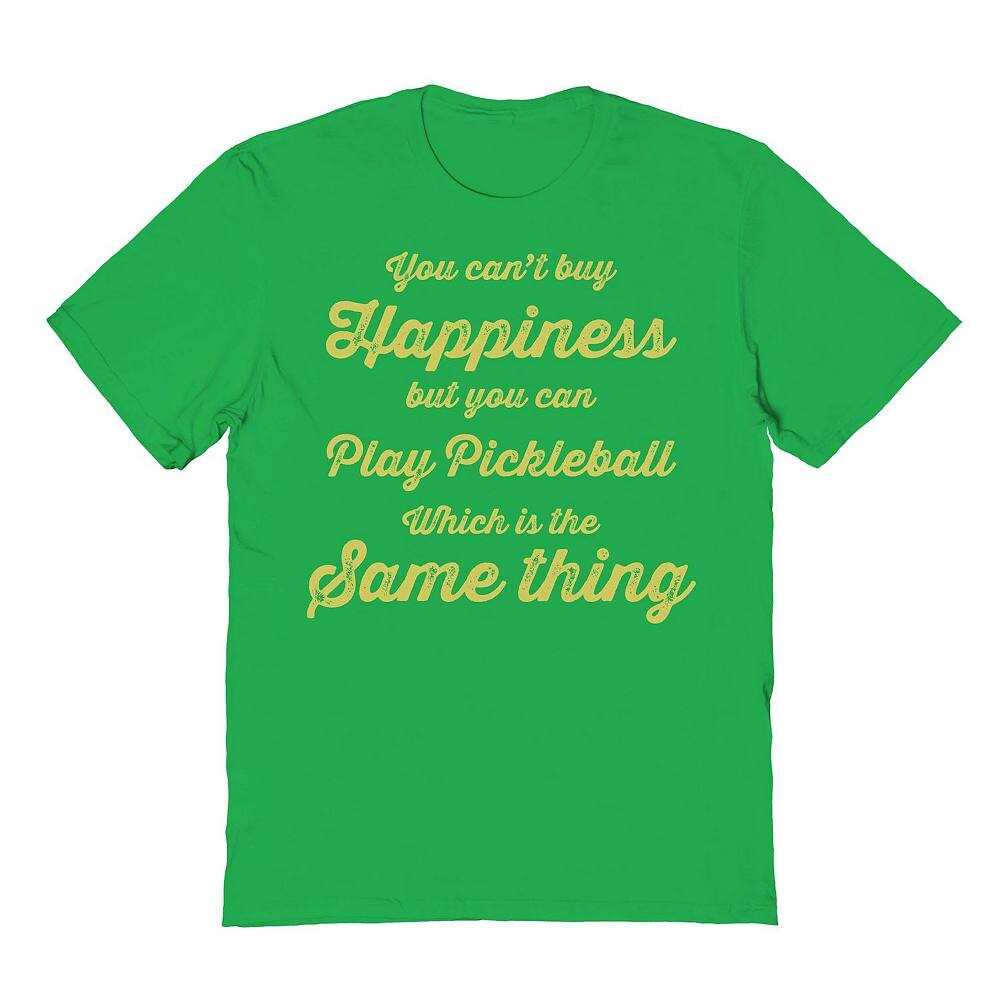 

Мужская футболка с рисунком Duke & Sons Pickleball Happiness COLAB89, цвет Irish Green
