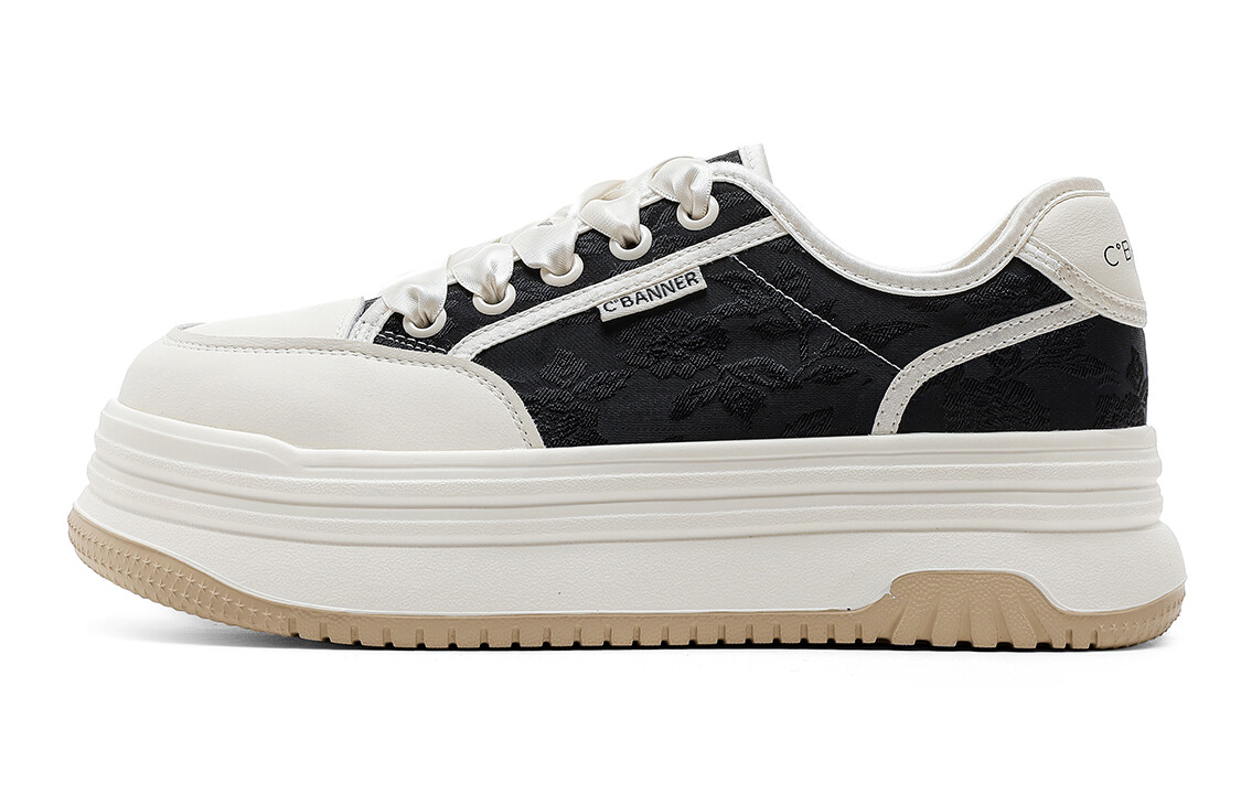 

Кроссовки CВ°BANNER Skateboard Shoes Women's Low-Top Black, черный