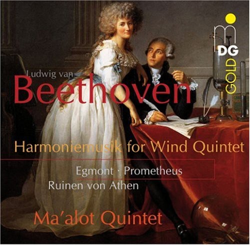 

CD диск Beethoven / Ma'Alot Quintet: Harmoniemusick for Wind Quintet O Egmont