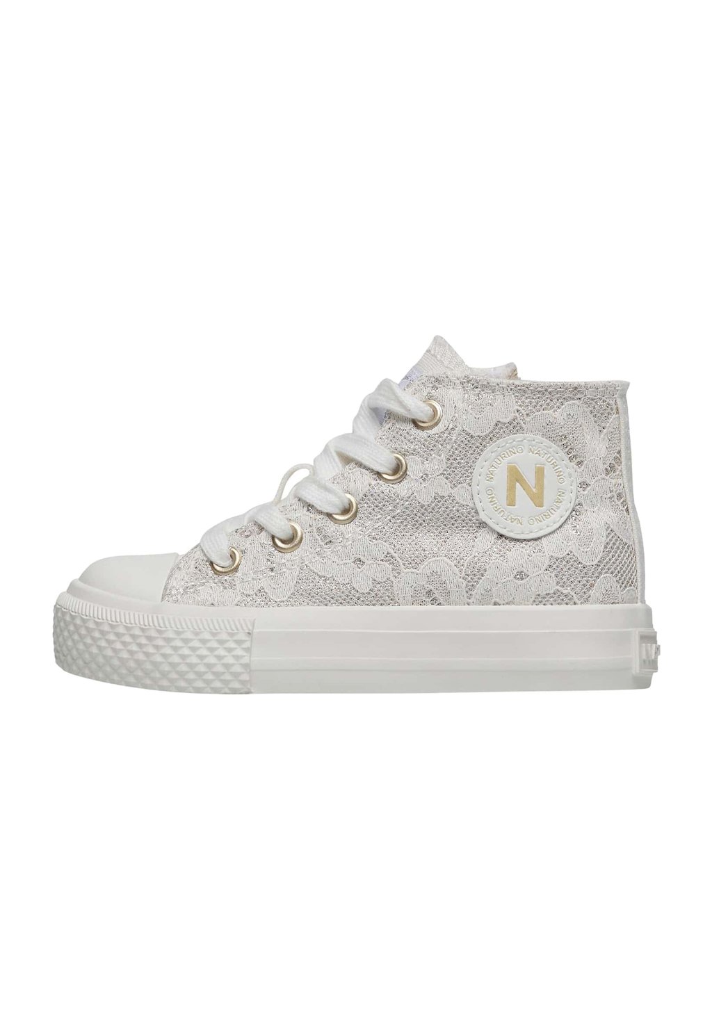 

Высокие кроссовки Baby shoes Naturino, белый