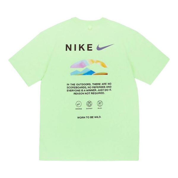 Футболка nsw premium essentials футболка Nike, зеленый — фото 2