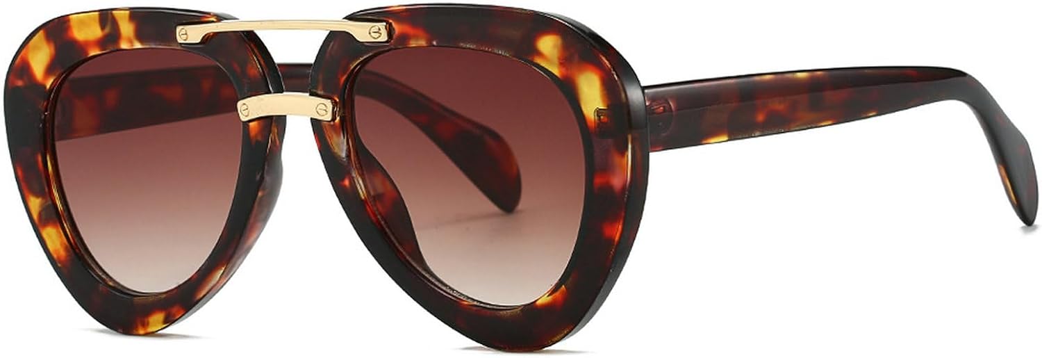 

Модные солнцезащитные очки для женщин и мужчин, в стиле «пилот», ретро, ​​повседневные, черные, унисекс, для путешествий, винтажные, для женщин, с защитой от УФ-излучения UV400 mincl, C3