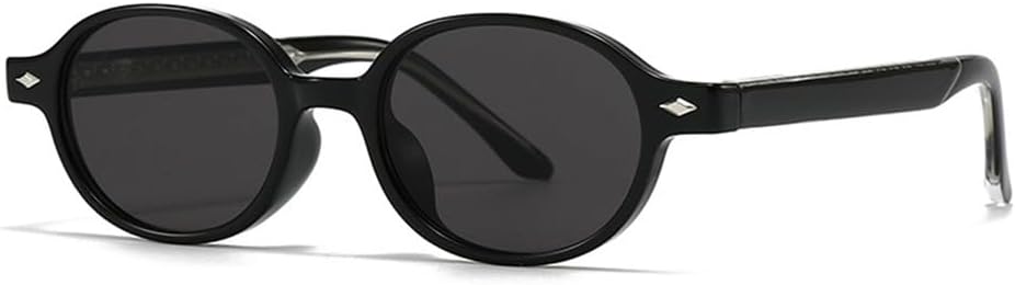 

Солнцезащитные очки UV400 с заклепками, овальной формы, в стиле панк, с леопардовым принтом, для женщин и мужчин, для бега и занятий спортом на открытом воздухе UYPTK, Black Black