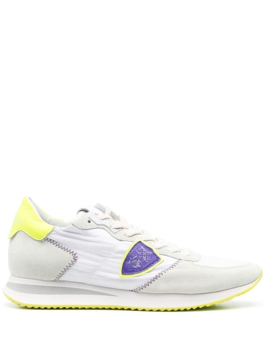 

Кроссовки Philippe Model Tropez, белый/синий/желтый