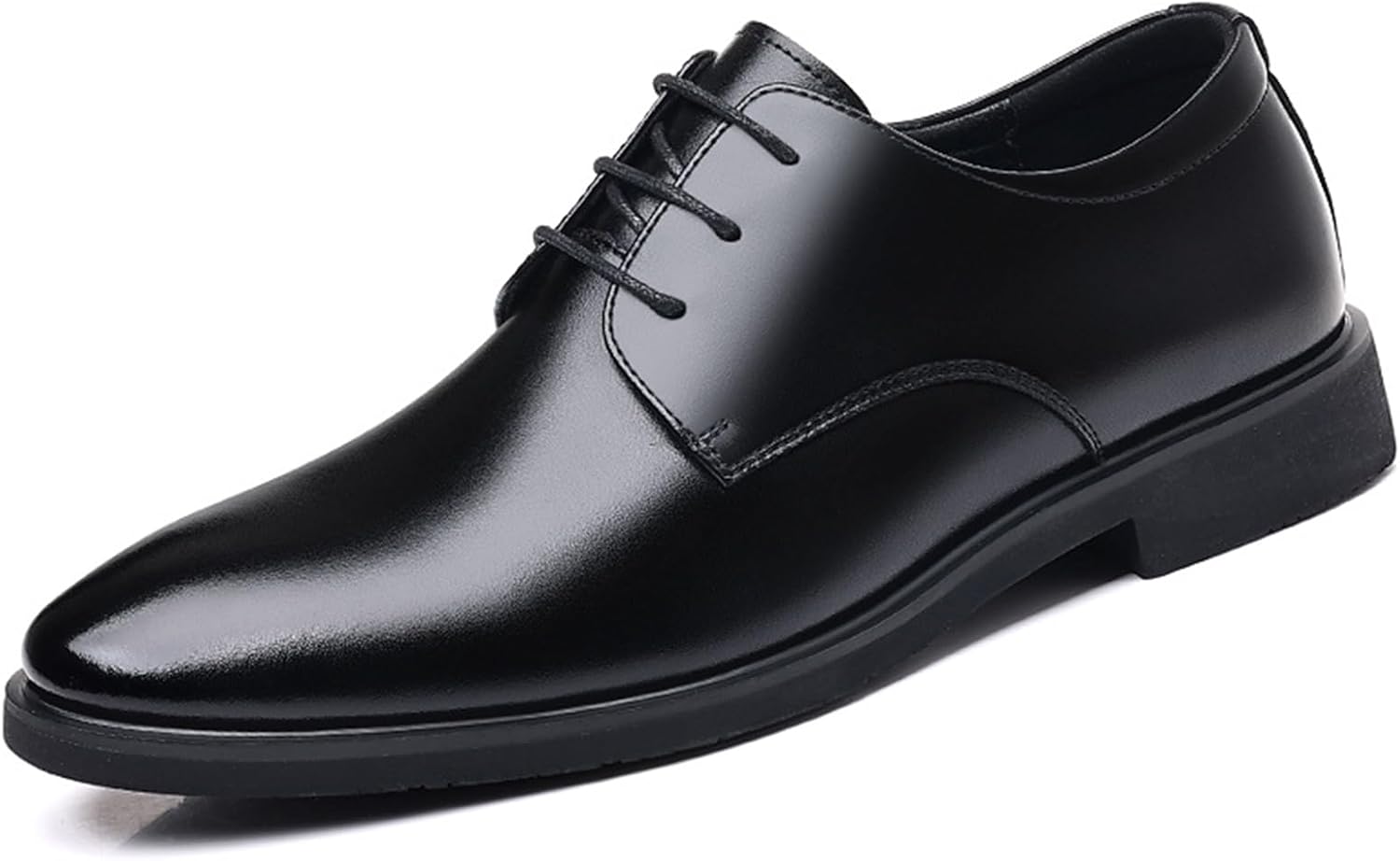 

Мужские кожаные туфли Деловые туфли Мужские свадебные туфли Повседневные оксфорды Для прогулок на улице Generic, черный