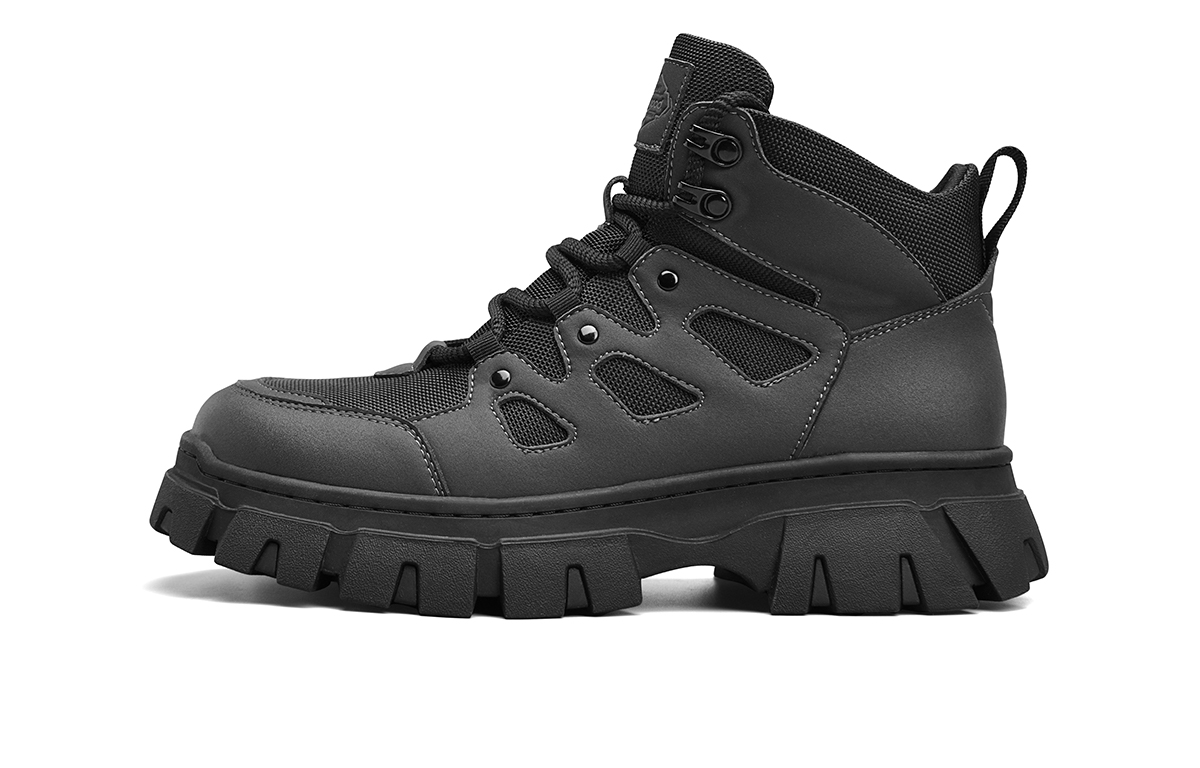 

Короткие мужские ботинки Martin 5 см HLA, Black