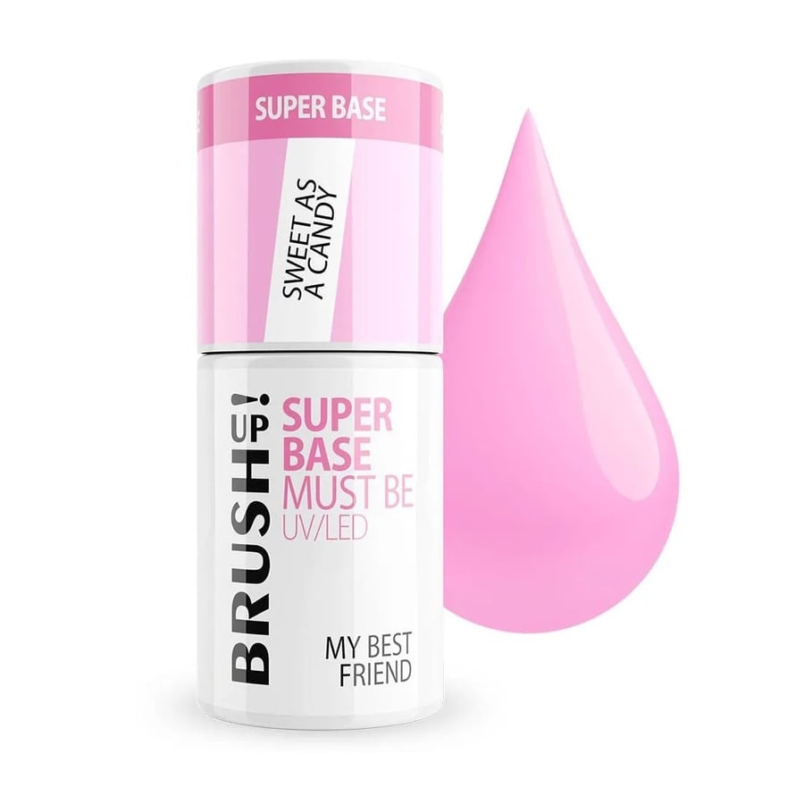 

BrushUp!, гибридная база для ногтей Super Base Sweet As A Candy 5 г