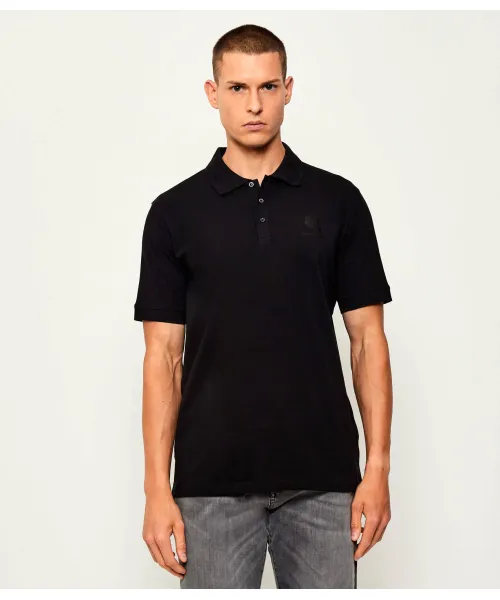 

Футболка поло Regular fit Karl Lagerfeld, черный