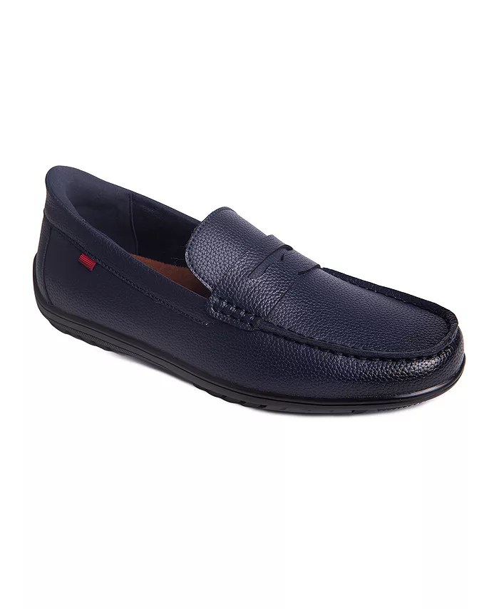 

Мужские пенни лоферы John Street с технологией Hands-Free Slip On Marc Joseph New York, синий