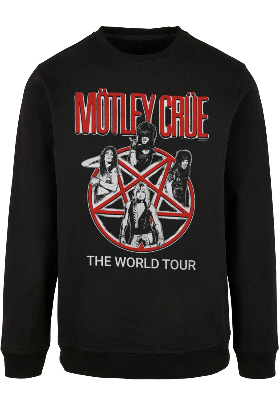 

Свитер Merchcode Sweatshirt Motley Crue - Vintage World Tour, черный