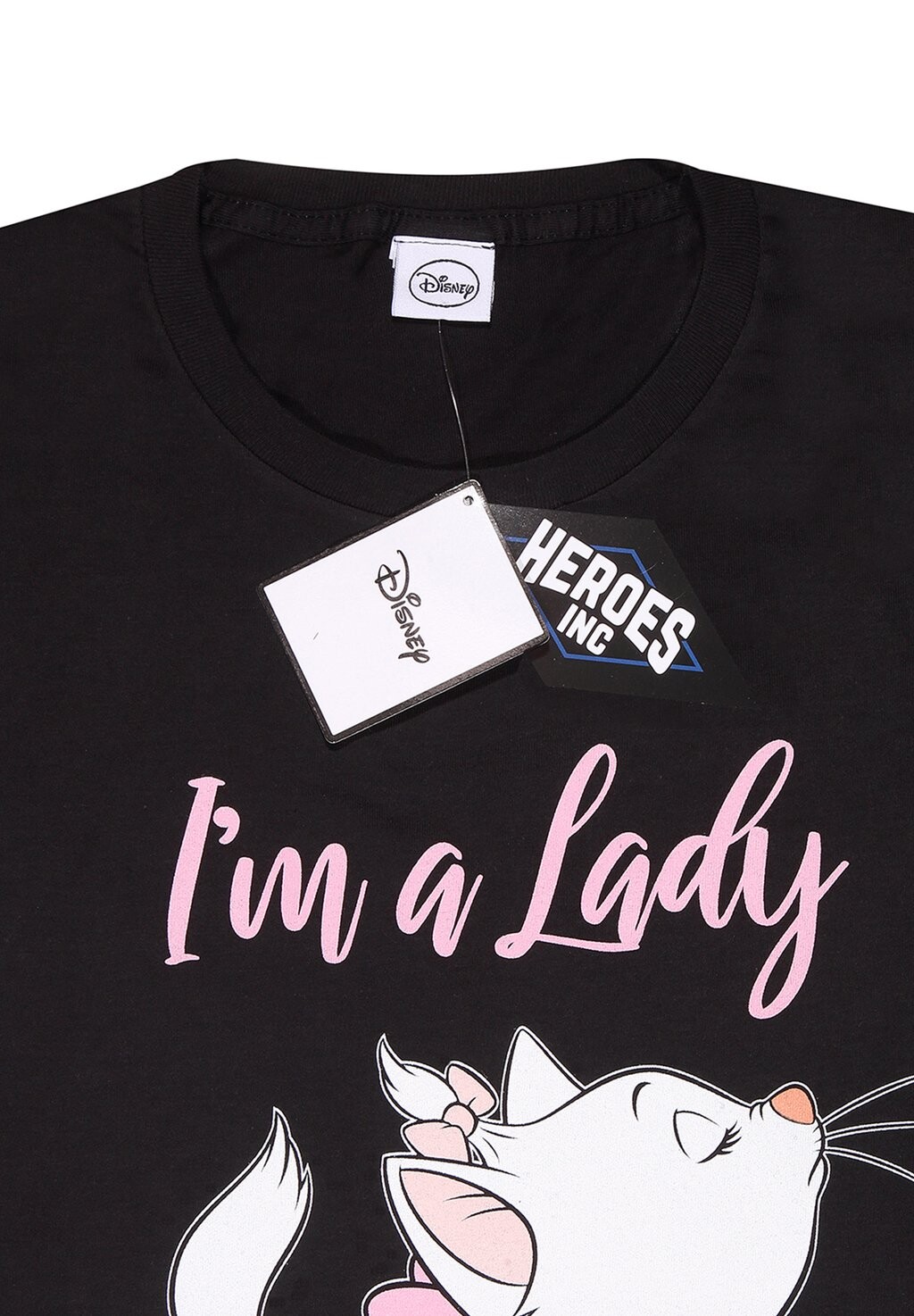 

Футболка с принтом DISNEY ARISTOCATS I M A LADY Henry Tiger, черный