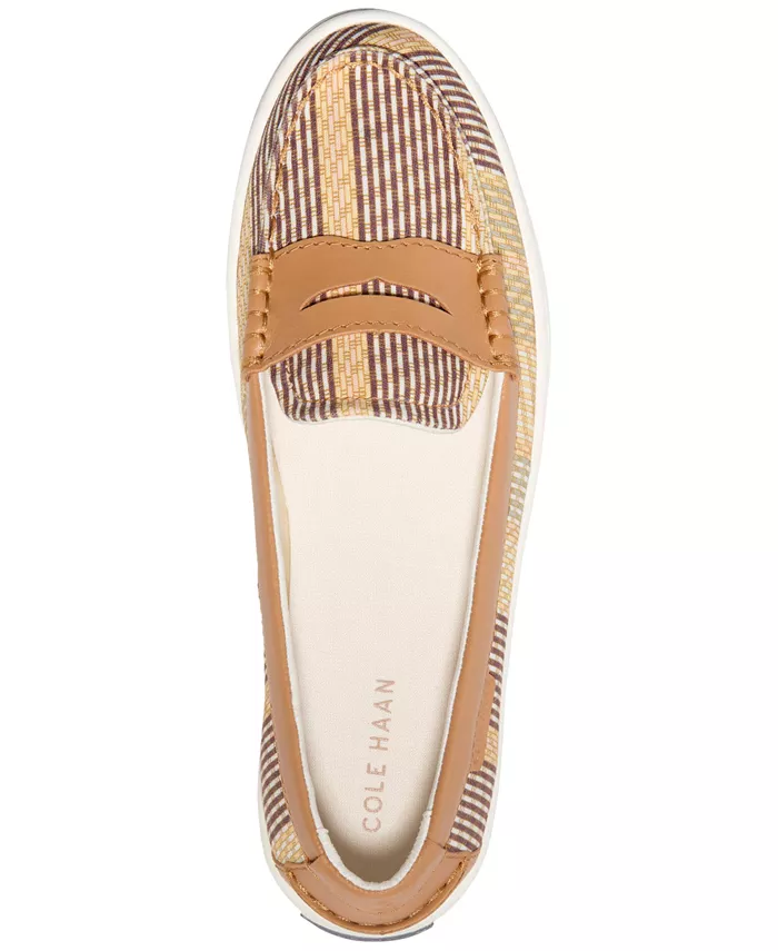 Женские лоферы Nantucket Penny Flats Cole Haan, коричневый — фото 4