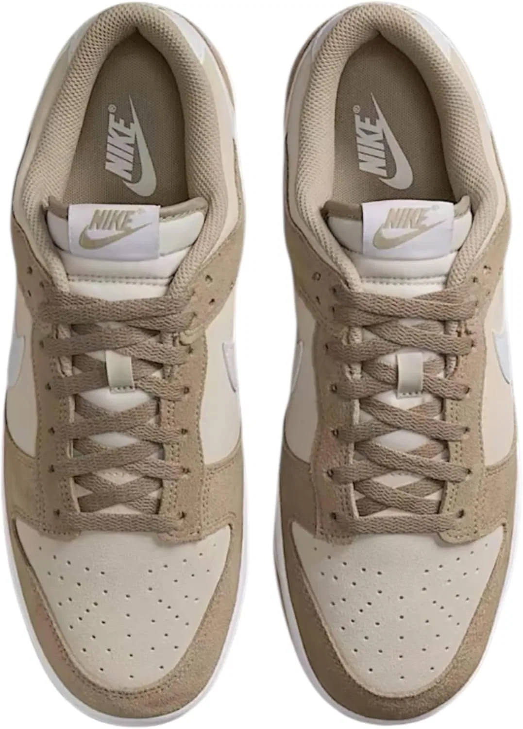 Кроссовки мужские Nike Dunk Low Retro, Pale Ivory/White — фото 4