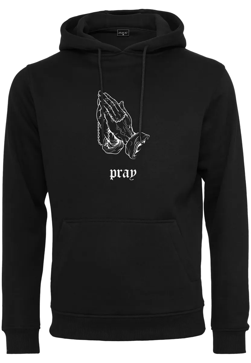 

Толстовка MisterTee "Мужская темная толстовка MisterTee Pray Hoody", черный