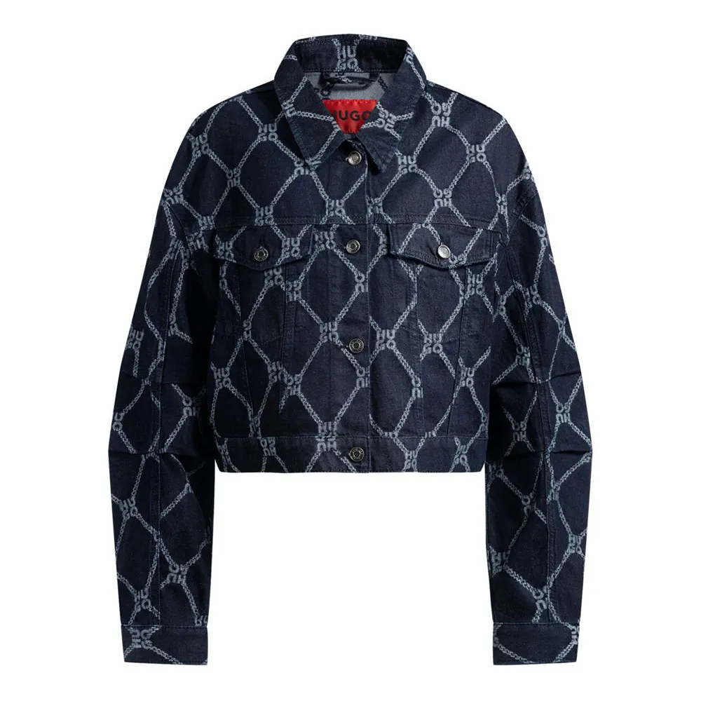 

Куртка HUGO Gisolia 1 denim, синий